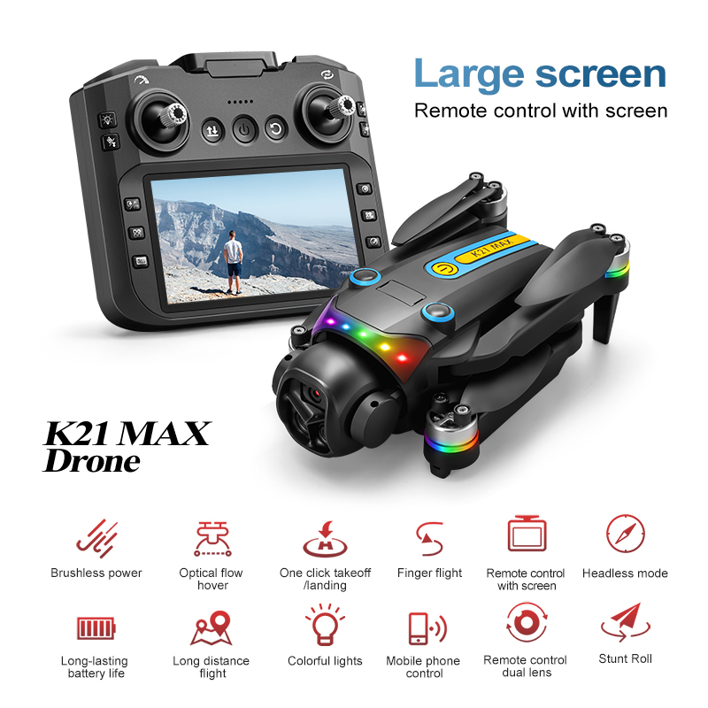 Drone Camera Hd - Zewnętrzny dron elektryczny z podwójną kamerą