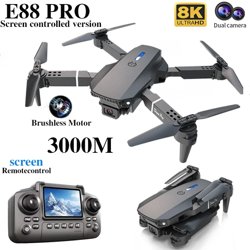 Profesjonalny dron E88 PRO z e – Drone Camera Hd recenzja i cena