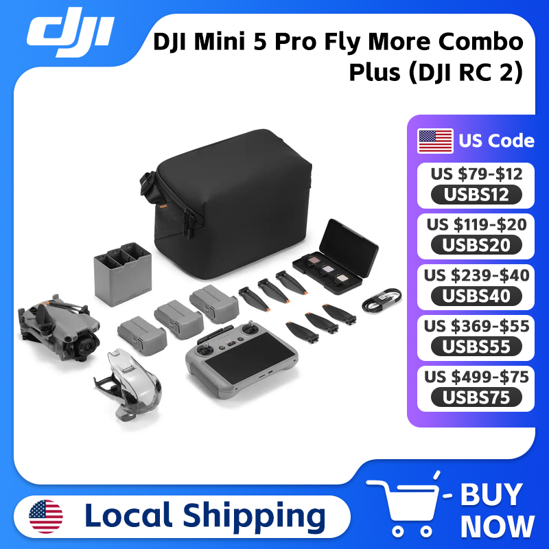 DJI Mini 5 Pro Fly More Combo  – Drone Camera With Gimbal recenzja i cena