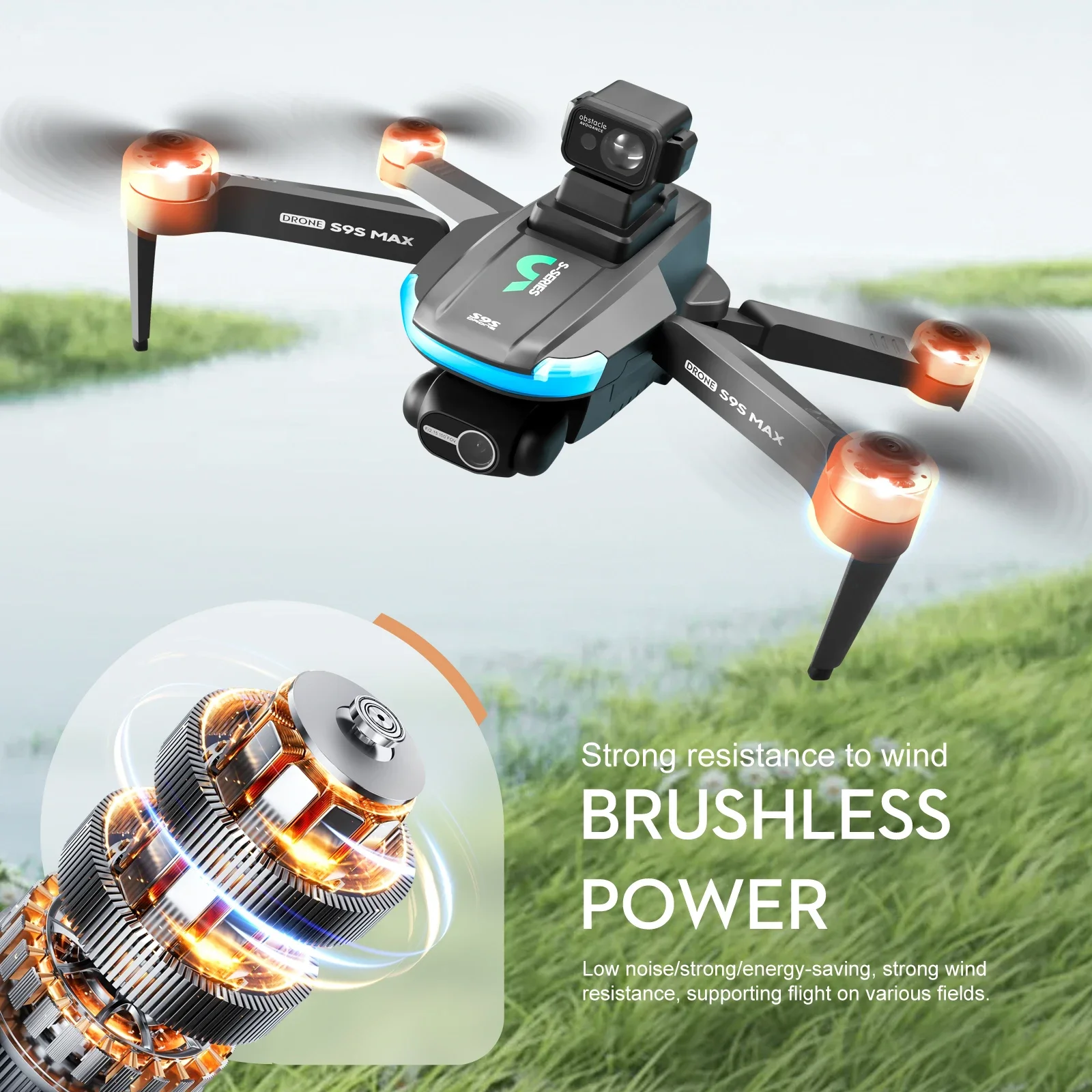 NOWOŚĆ S9S MAX MINI Drone 4K 2 – Drone Camera Hd recenzja i cena