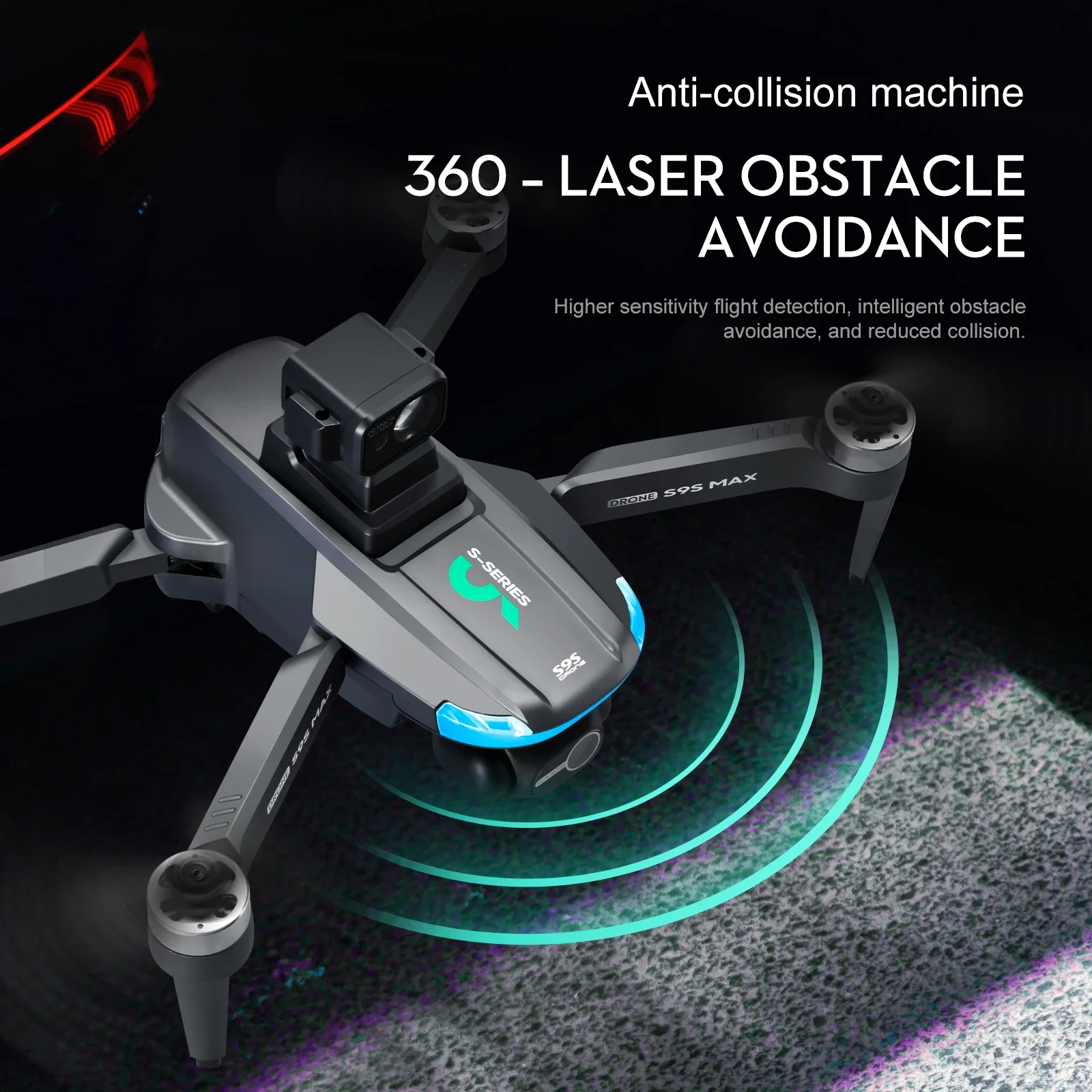 NOWOŚĆ S9S MAX MINI Drone 4K 2 – Drone Camera Hd recenzja i cena
