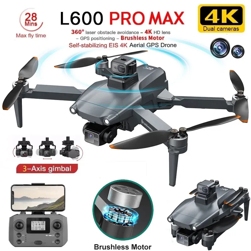 L600 PRO MAX GPS Drone Profesj – Drone Camera Hd recenzja i cena