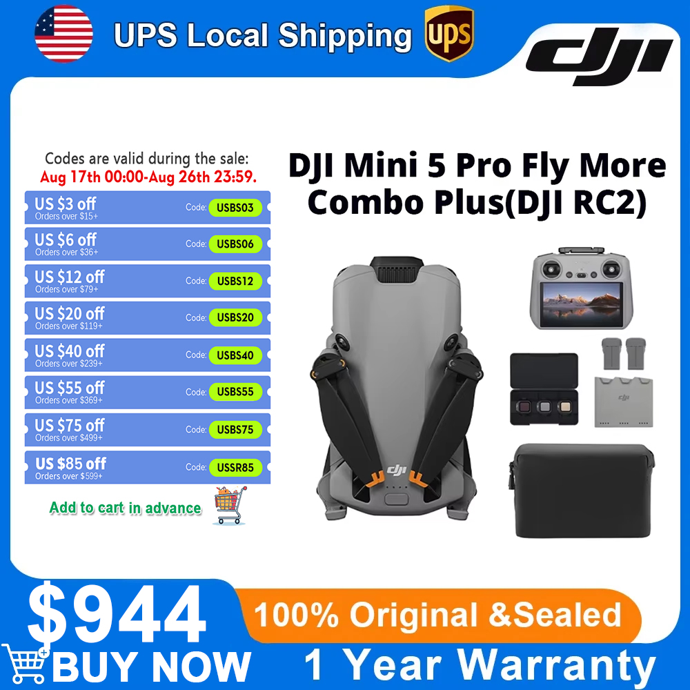 DJI Mini 5 Pro Fly More Combo  – Drone Camera Vlog recenzja i cena
