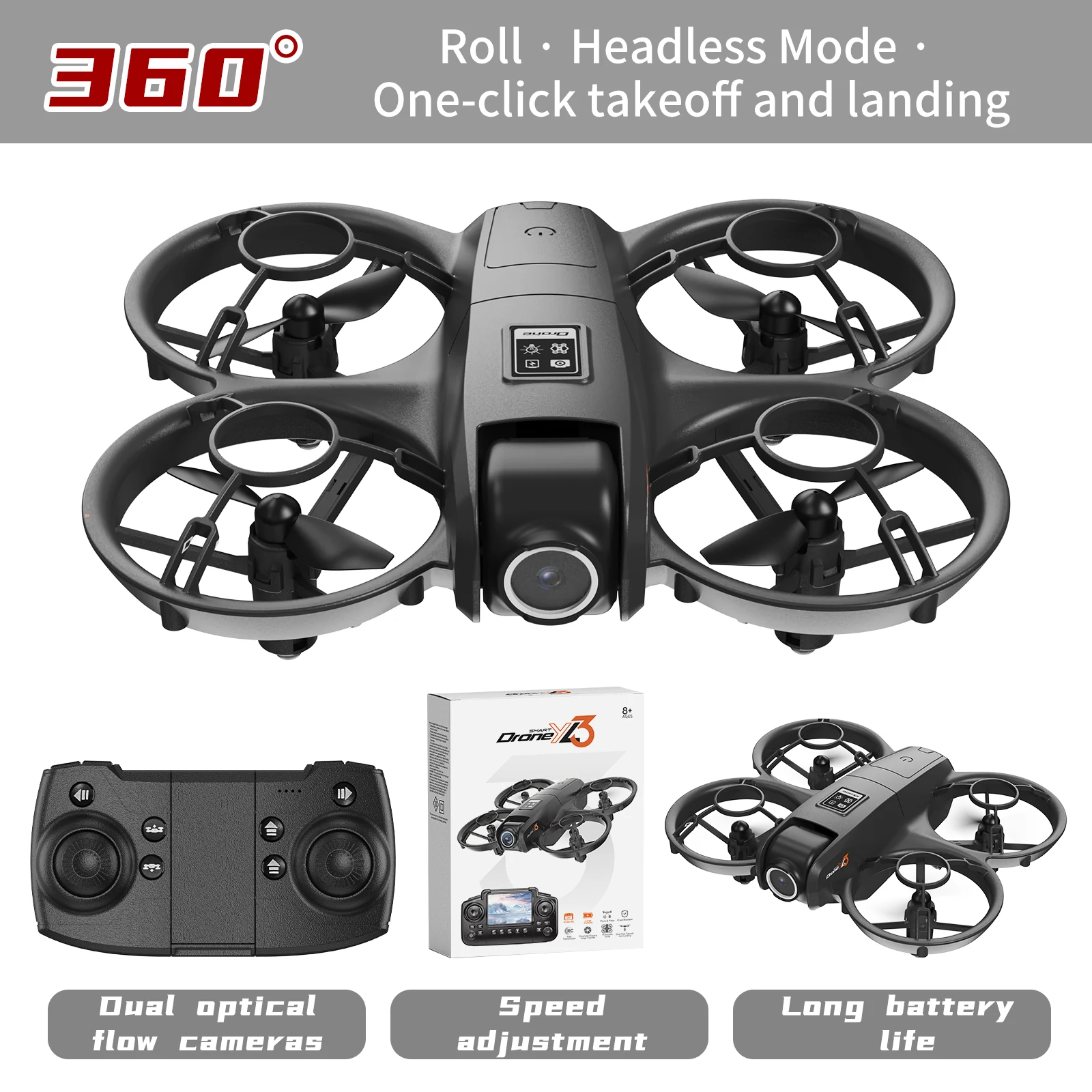 Nowy dron RC YL3 8K 1080P z sz – Drone Camera Night Vision recenzja i cena